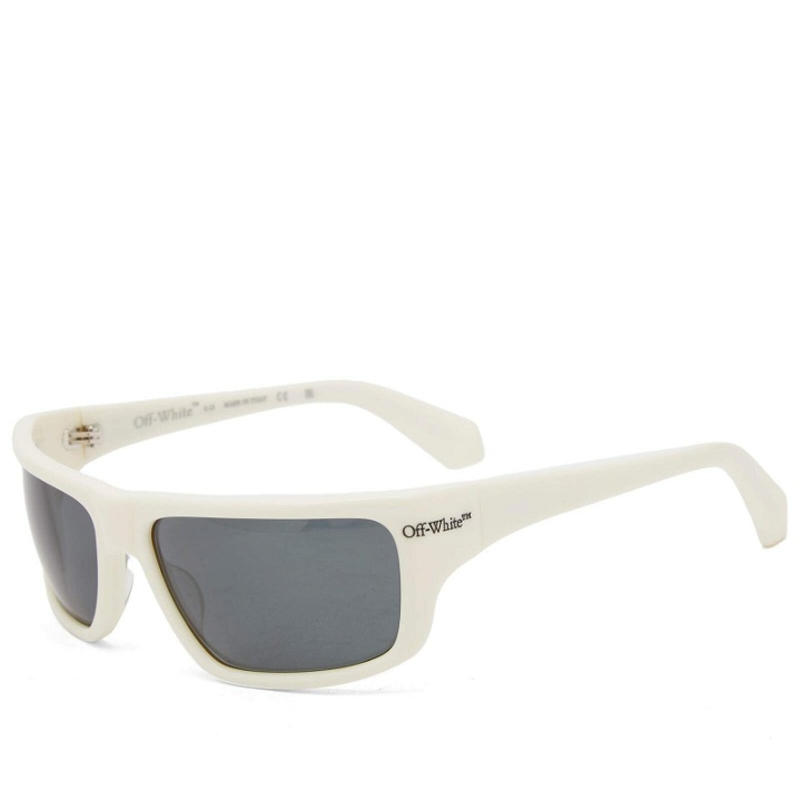 Photo: Off-White Bologna Sunglasses in White