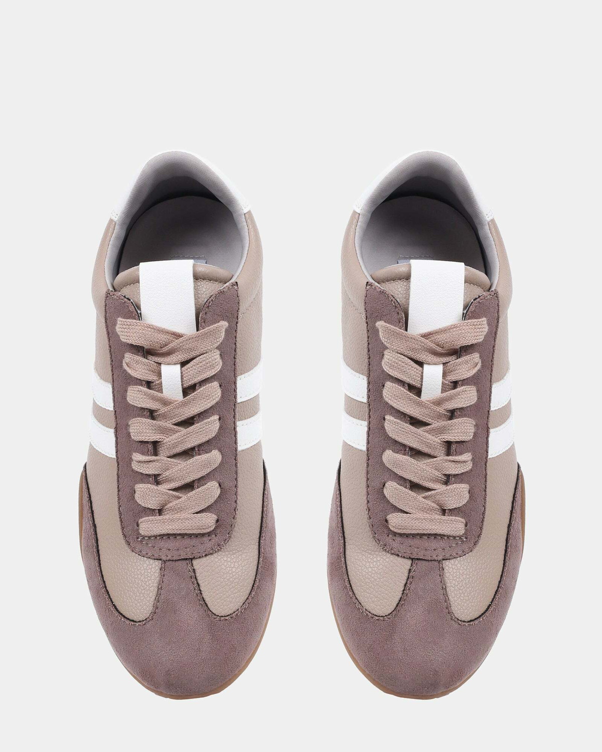 Steve Madden Jump Sneakers in Taupe