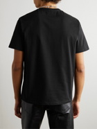 AMIRI - Crystal Ball Printed Cotton-Jersey T-Shirt - Black