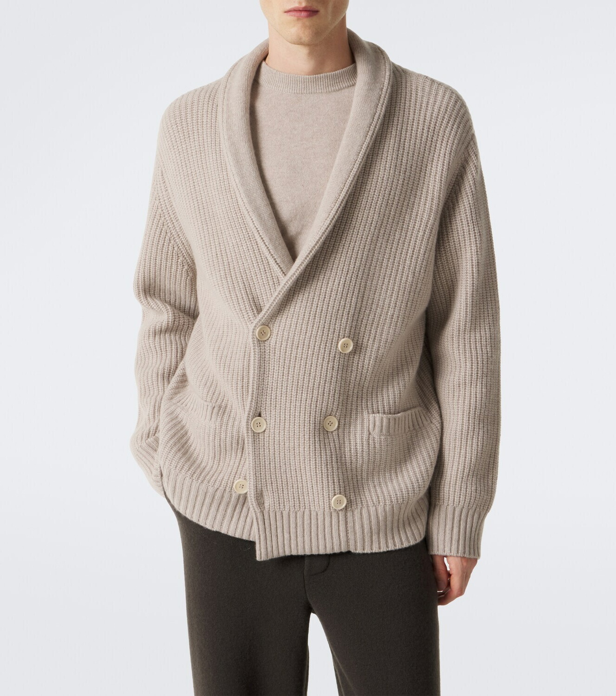 Lisa Yang Lyle double-breasted cashmere cardigan