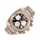 Polanti Torque Ii Chrono Chronograph Black Dial Mens Watch PLT2003-RGSV