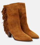 Aquazzura Marfa suede ankle boots