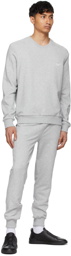 Ermenegildo Zegna Grey Ribbed Cuff Lounge Pants