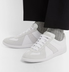 Maison Margiela - Replica Suede and Leather Sneakers - Men - Off-white