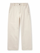 AMI PARIS - Wide-Leg Jeans - Neutrals