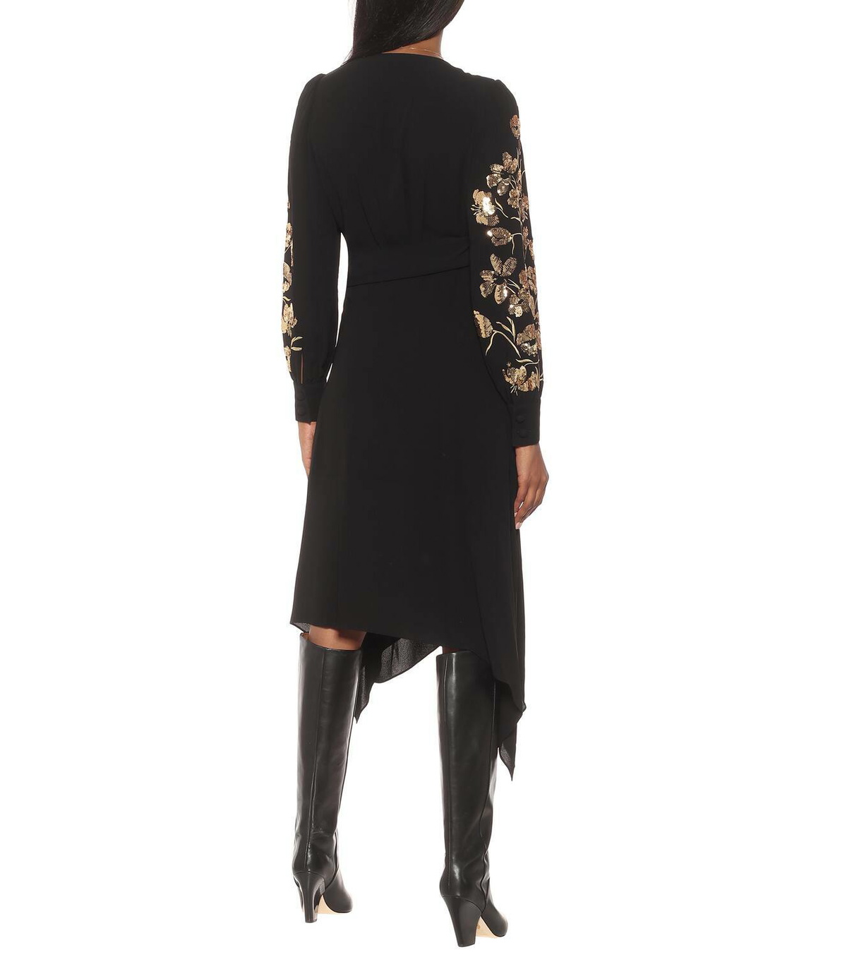 Tory Burch
 Striped Midi Wrap Dress main image 0