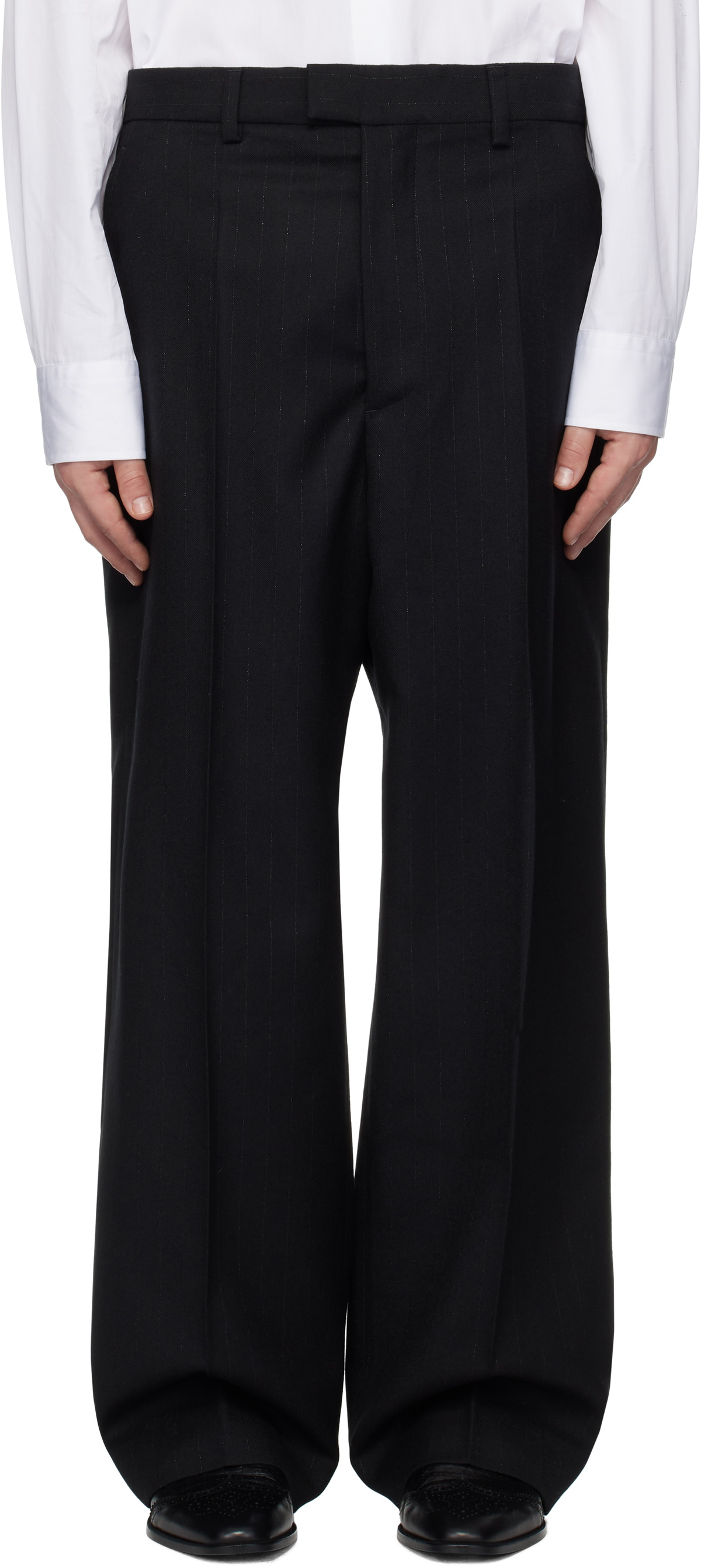 VETEMENTS Black Evening Tailored Pants
