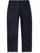 Givenchy - Straight-Leg Panelled Cotton Trousers - Blue