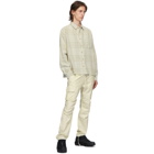 John Elliott Off-White Cotton Cargo Pants