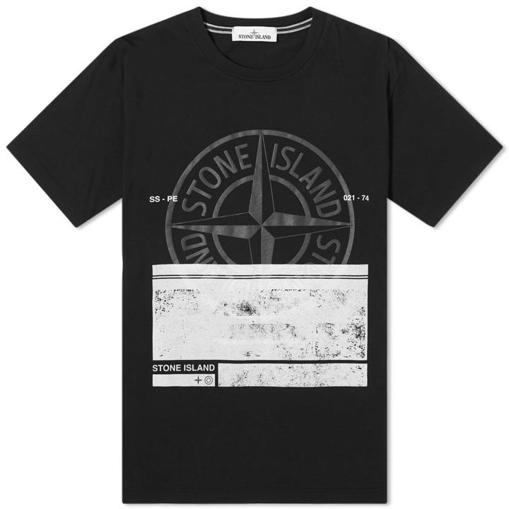 Photo: Stone Island Block One Print Tee