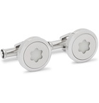 Montblanc - Starwalker Stainless Steel and Enamel Cufflinks - Silver