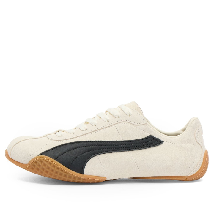 Photo: Puma Women's K-Street Suede Sneaker in Frosted Ivory/Black