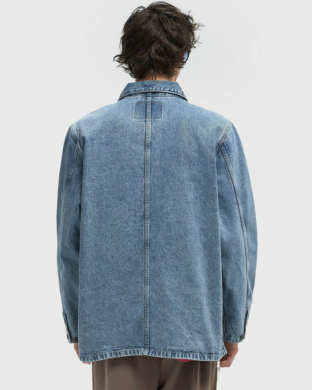Levis BROADWAY ENIGNEER COAT Blue Mens Denim Jacket Levis