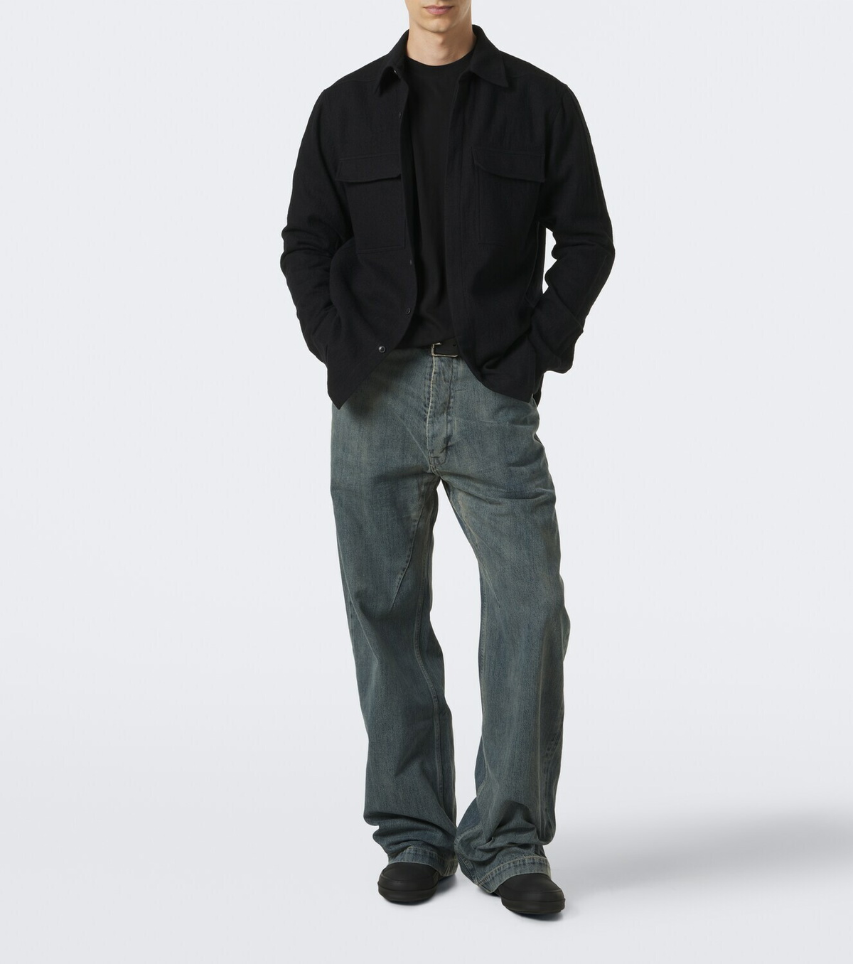 Rick Owens DRKSHDW Sneakwaders rain boots