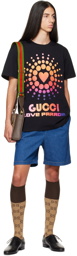 Gucci Black 'Love Parade' T-Shirt