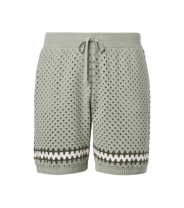Photo: Frescobol Carioca Nico crochet cotton Bermuda shorts