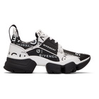 Givenchy Black and White Basse Jaw Sneakers