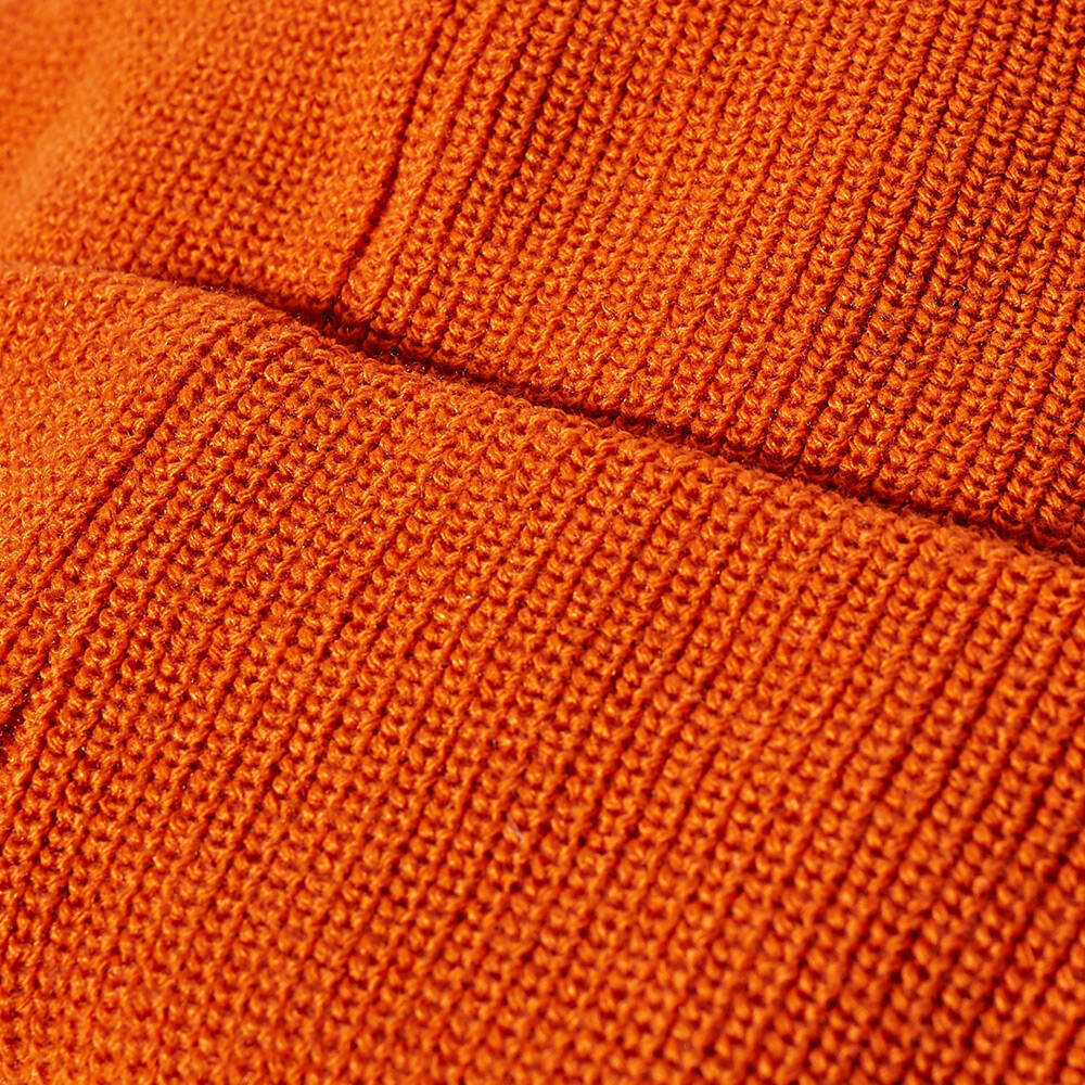 Rototo Washi + Recycled Cotton Beanie - Dark Orange
