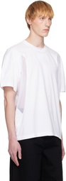 Helmut Lang White Sport T-shirt