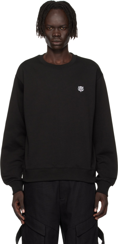 Photo: Kenzo Black Kenzo Paris 'KENZO Happy Tiger' Embroidered Sweatshirt