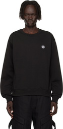 Kenzo Black Kenzo Paris 'KENZO Happy Tiger' Embroidered Sweatshirt