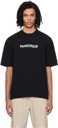 Manors Golf Black Focus T-Shirt