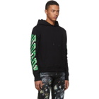 Off-White SSENSE Exclusive Black 3D Diag Hoodie