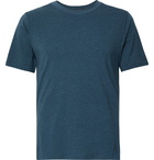 On - Comfort Mélange Stretch Cotton-Blend T-Shirt - Navy