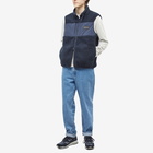 Barbour Men's International Condition Fleece Gilet in Navy