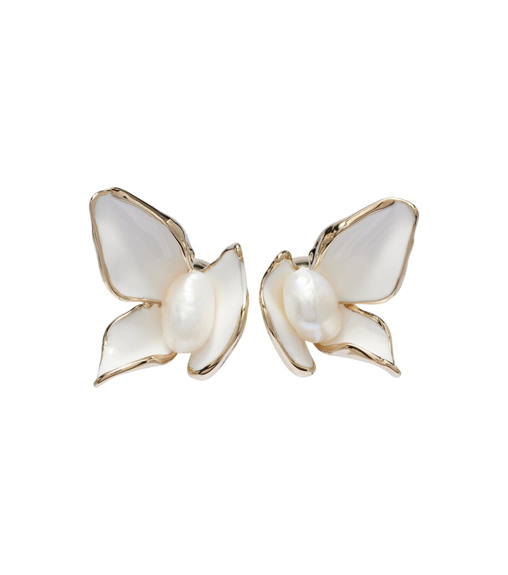 Photo: Erdem Pearl earrings