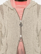 Charlie Constantinou Knit Zip-Up Hoodie