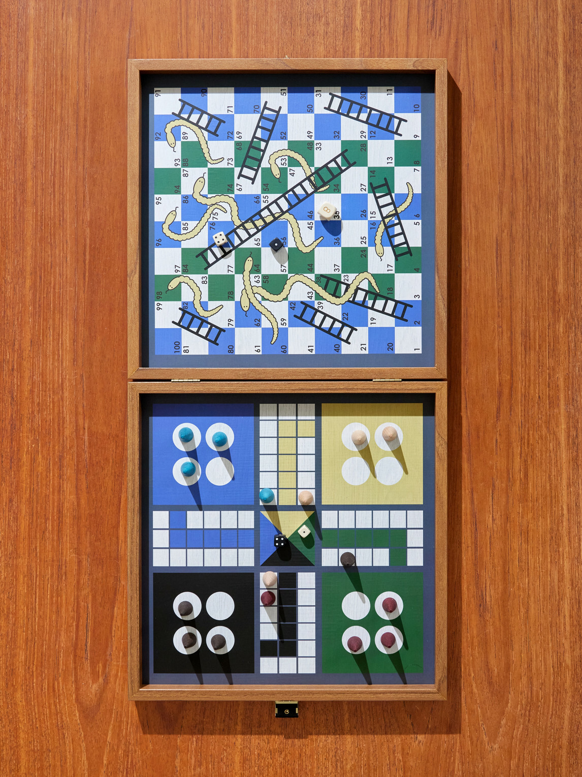 The Conran Shop - Milos Wood Combo Game Set