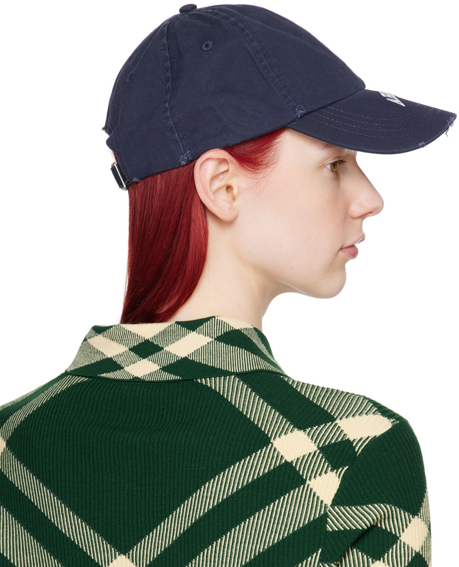 Axel Arigato Navy Klein Distressed Cap