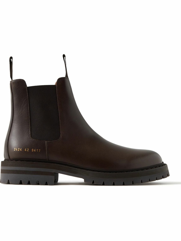 Photo: Common Projects - Leather Chelsea Boots - Brown