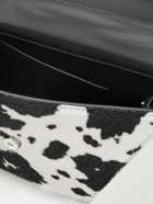 Acne Studios - Distortion Cow-Print Calf Hair and Leather Messenger Bag