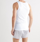 TOM FORD - Ribbed Cotton and Modal-Blend Jersey Tank Top - White