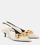 Gucci Marina patent leather pumps