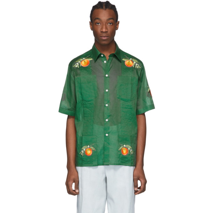Photo: Casablanca Green Organdy Shirt