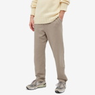 Auralee Men's Heavy Wide Sweatpants in Top Grey Beige