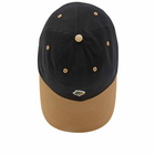 Magenta Men's 2 Tone Dad Cap in Black/Beige