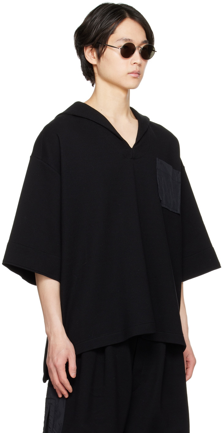 Th products Black Layered Shirt