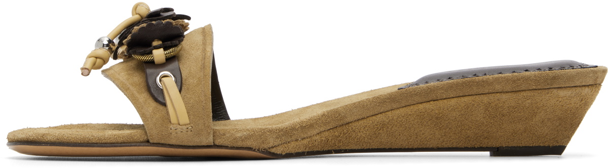Isabel Marant Tan Iela Heeled Sandals
