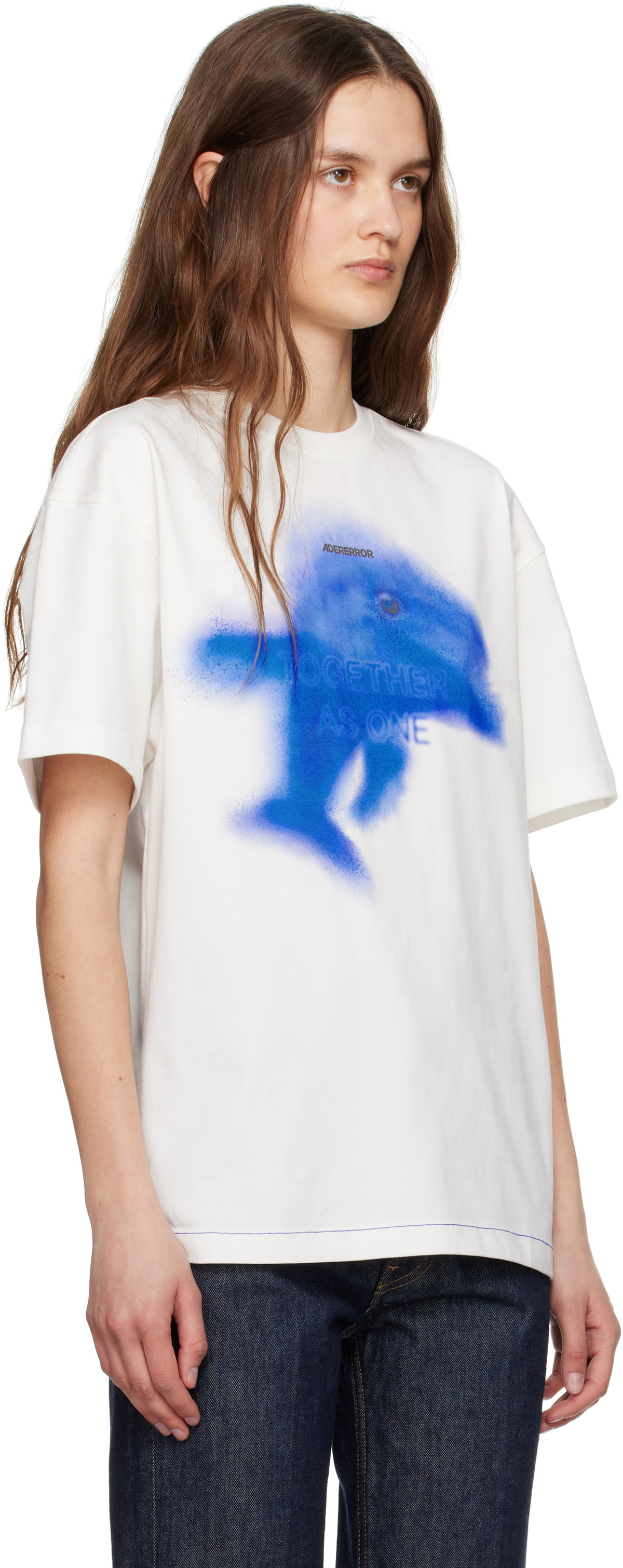 ADER error Off-White Dolphin T-shirt ADER error