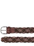 BRUNELLO CUCINELLI - Woven Leather Belt
