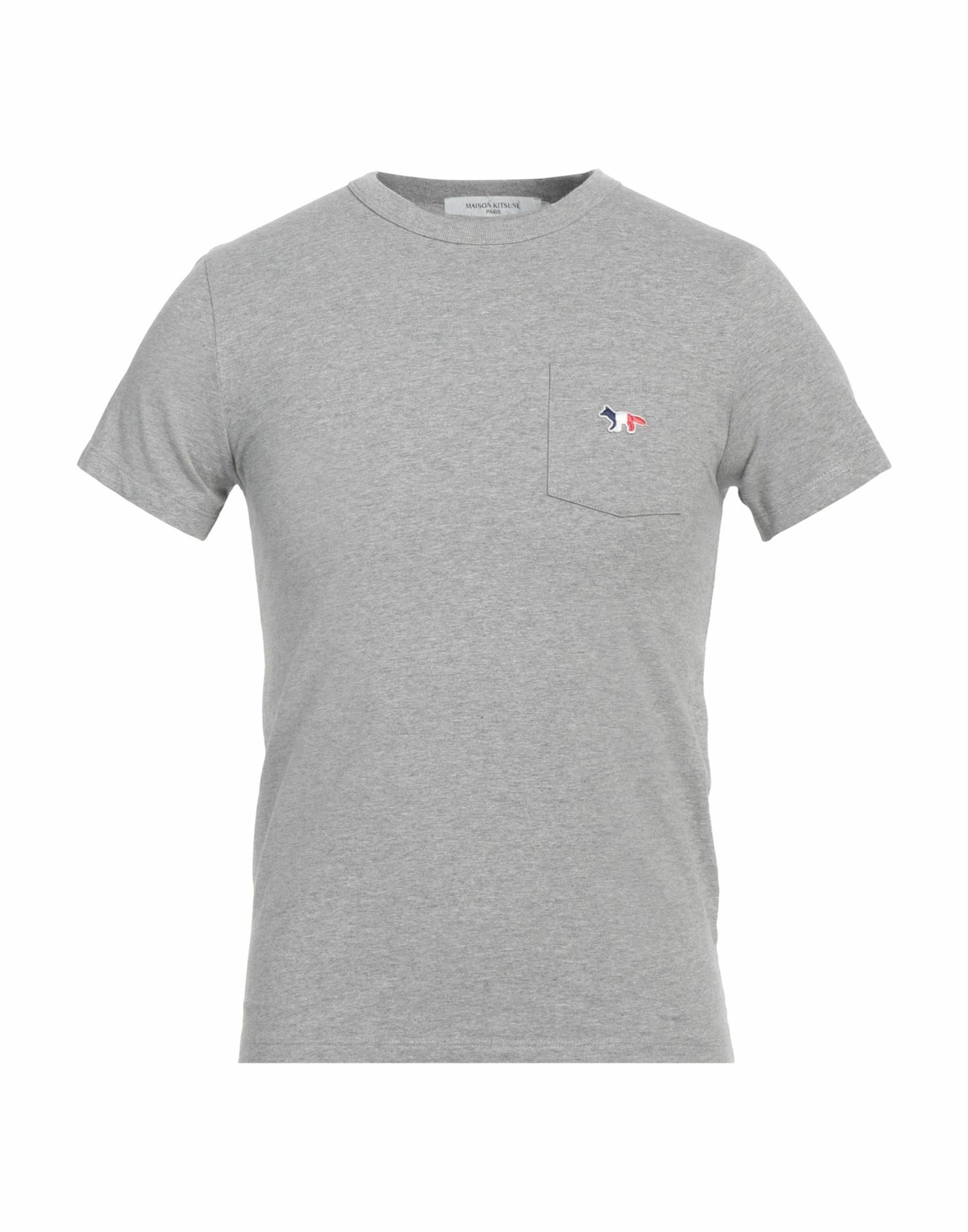 Maison Kitsuné Mens T-shirt Light in Grey