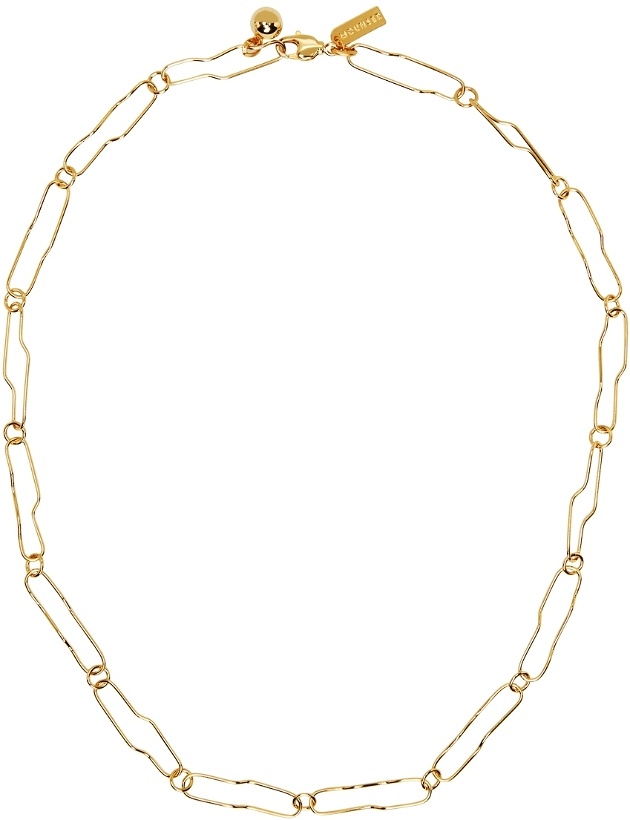 Photo: Mounser Gold Dyad Chain Necklace