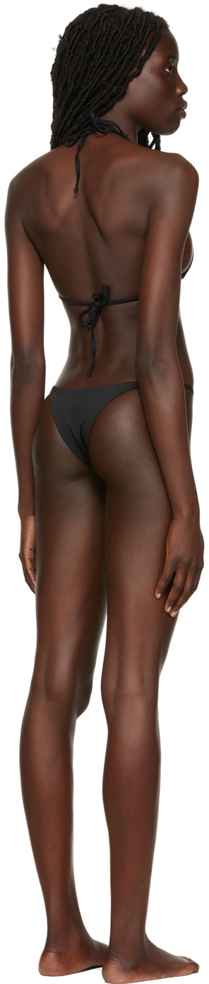 Louisa Ballou Black Mini Ring Bikini