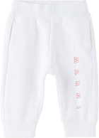 Marni Baby White Logo Sweatpants