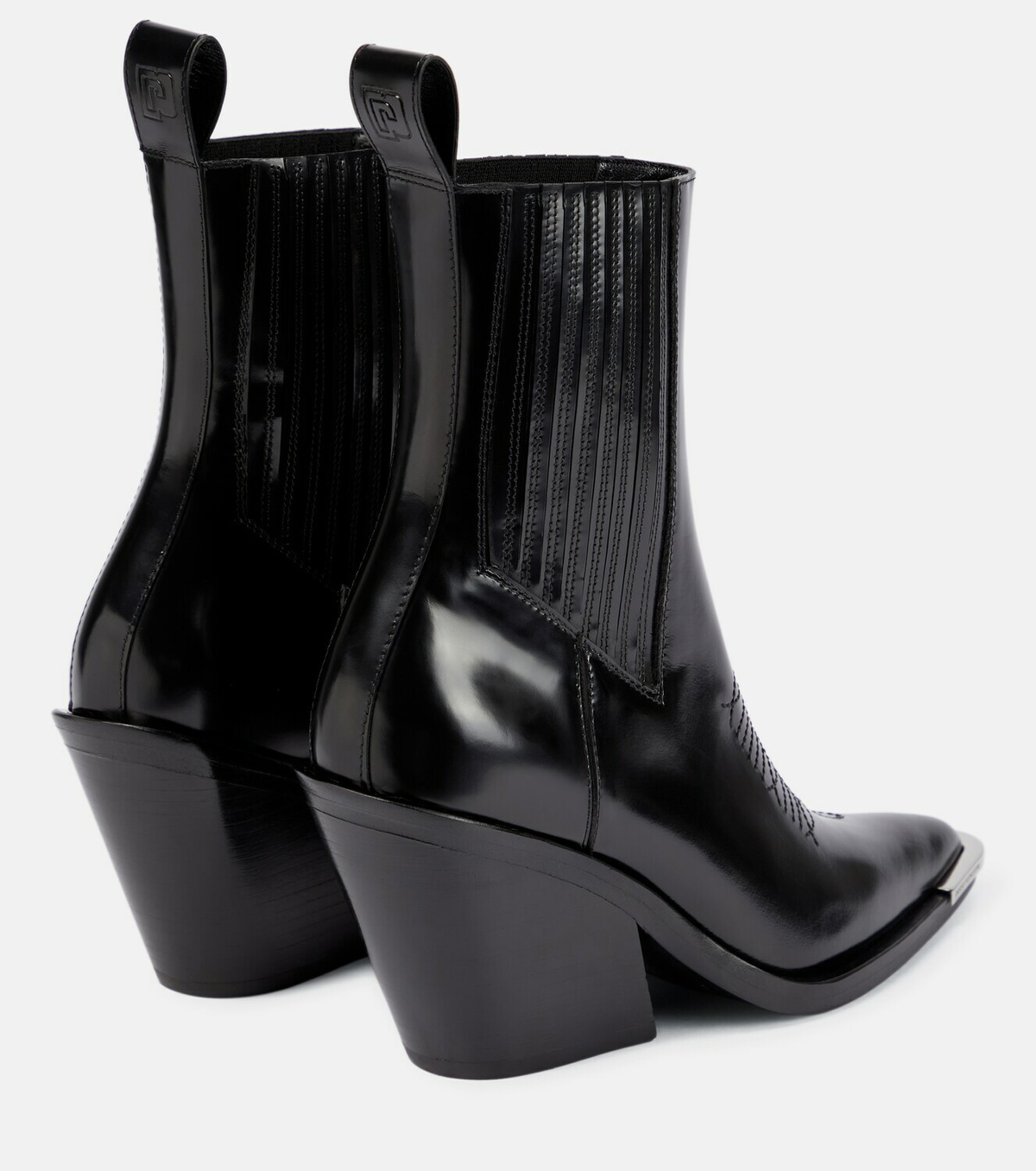 Paco Rabanne Leather ankle boots