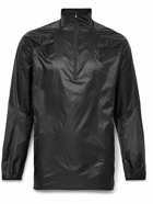 ON - Zero Logo-Print Recycled Ripstop Half-Zip Jacket - Black